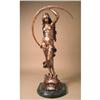 LADY AURORE  ART NOUVEAU BRONZE #2325461