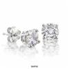 Image 1 : 1.40 cts round LARGE DIAMOND stud earrings #2325481