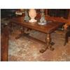 Image 1 : Italian Tuscan style walnut table #2325666