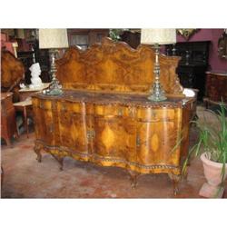 Italian Venetian Walnut veneer Buffet #2325670