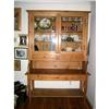 Beautiful Pear Wood  Glass Cabinet 18 century #2325682