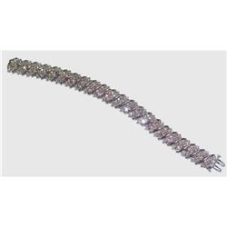 14kt Gold 7.5ct Lt Fancy Diamond Bracelet #2325738