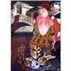 Italian Venice carnival signed painting  #2325784