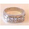 14K White Gold Diamond Ring #2325817