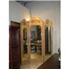 French Louis XVI 3 Faced Screened Mirror/Corner#2325834