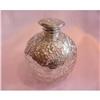 English Sterling Mounted Crystal Perfume Bottle#2337522