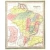 Image 1 : Antique Map Brazil Mitchell 1854 South America #2337543