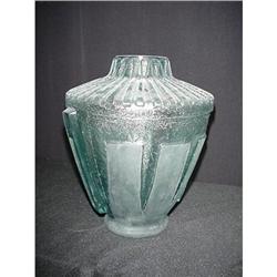 Daum Style Small Pale Blue Vase #2337878