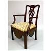 Image 1 : George III Walnut Commode Chair #2337888