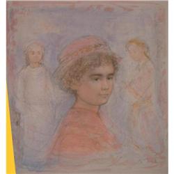 Matthew Boy Wonder lithograph  by Edna Hibel #2337890