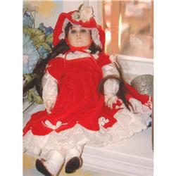 Jennie's Lady Jennifer Porcelain Doll by Edna #2337892
