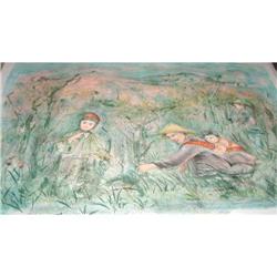 Kow Loon Peach Tree  lithograph  by Edna Hibel #2337896