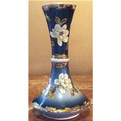 Hand Painted Antique Oriental Pottery Vase  #2337955