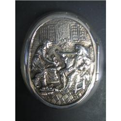 Sterling Silver Antique Dutch Tobacco Box Circa#2337957