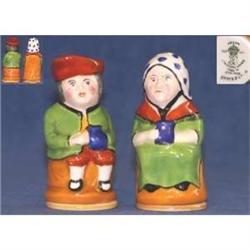 Crown Staffs. Salt and Pepper Pots  (c1915) #2337964