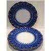 Image 1 : Four Flow Blue Cavendish Dinner Plates #2338049