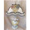 Image 1 : Porcelain ballerina lamp custom shade #2338268