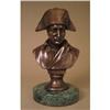 Image 1 : FRENCH NAPOLEON CLASSIC BRONZE BUST SCULPTURE #2338307