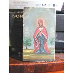Wonderful Primitive Russian Icon on Panel #2338361