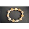 Image 1 : Chinese carved celadon Jade Bracelets #2348019
