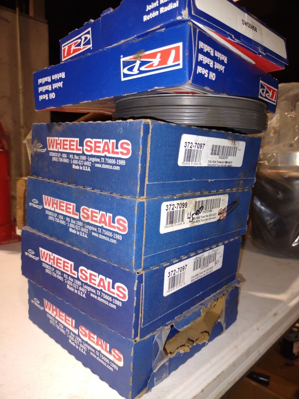 STEMCO WHEEL SEALS 3727097 3727099 / TRP SW35058 OIL SEALS (X7)