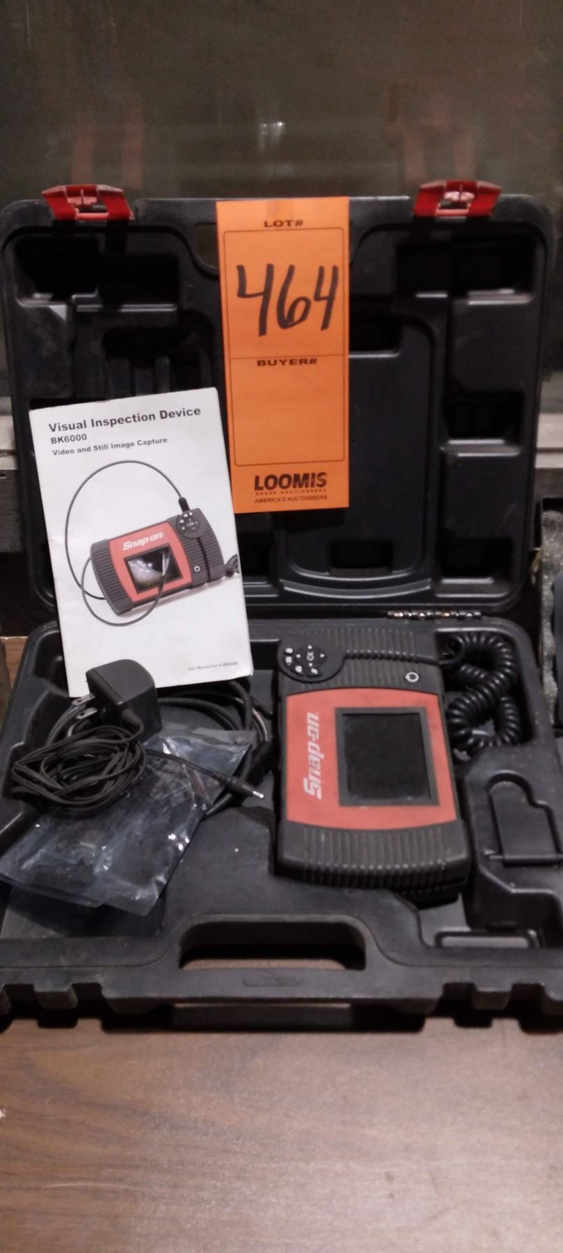 SNAPON VISUAL INSPECTION DEVICE BK6000 COST 800.00 NEW