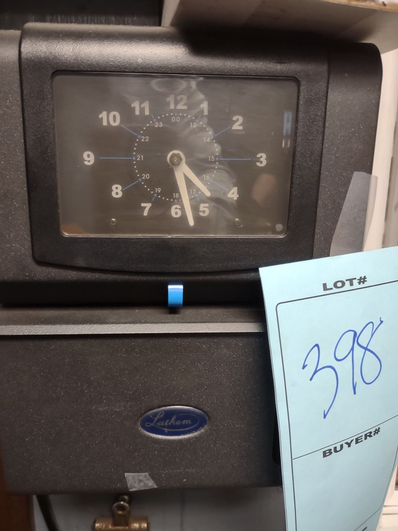 LATHEM TIME CLOCK