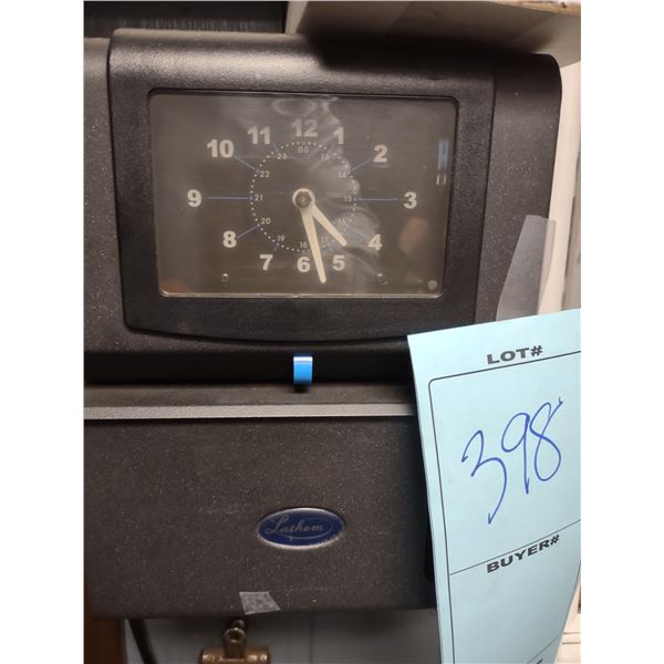 LATHEM TIME CLOCK