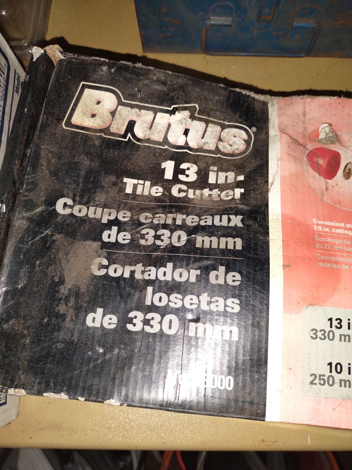 BRUTUS 13 INCH TILE CUTTER