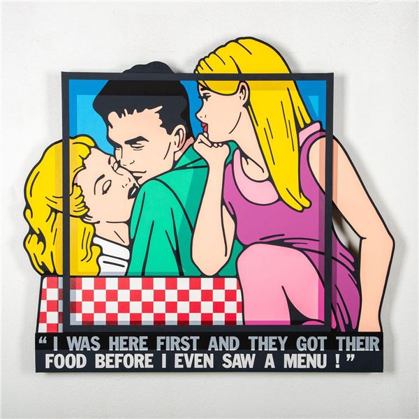 Peter Stanick Painting, I Was Here First