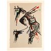 Image 1 : Wifredo Lam (Cuban 1902-1982) Original signed and numbered Lithograph, Personage