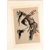 Image 2 : Wifredo Lam (Cuban 1902-1982) Original signed and numbered Lithograph, Personage