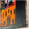 Image 5 : Sid Rheuban (American b. 1924), Acrylic on Canvas, Orange House and Black Trees