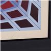 Image 4 : Victor Vasarely Optical Illusion Serigraph Print "Duran II"