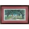 Image 2 : Framed Jim Harrison Colored Lithograph, Trees