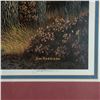 Image 3 : Framed Jim Harrison Lithograph, Covered Bridge In Fall