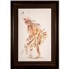 Image 2 : THE FEATHER DANCER ART PRINT BY DAVID RAMOS