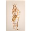 Image 1 : THE WARRIOR ART PRINT BY DAVID RAMOS