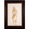 Image 2 : THE WARRIOR ART PRINT BY DAVID RAMOS