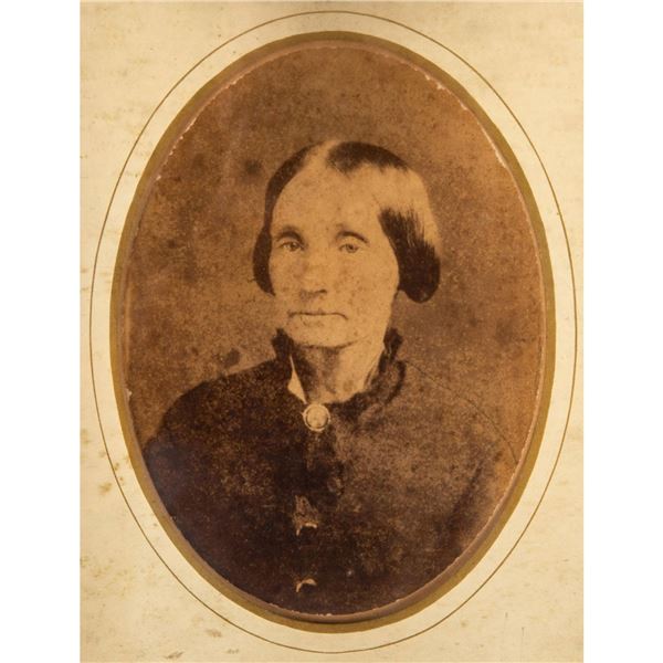 Framed 20th c. Photograph Portrait Print, Woman