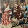 Image 4 : Framed After V. De Paredes Lithograph, Benjamin Franklin