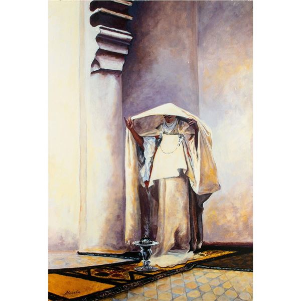 John Singer Sargent Art Print on Canvas, Smoke of Ambergris