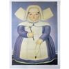 Image 1 : Fernando Botero (Colombian b. 1932) Lithograph on Paper, Mother Superior