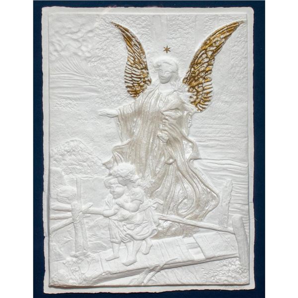 Nathan Green (American b. 1961) Repousse Paper, Guardian Angel