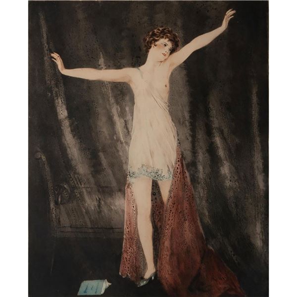P. E. Felix, Mixed Media Print, Untitled
