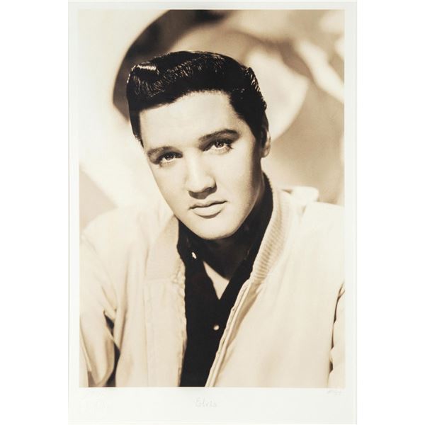 Framed Hulton Getty Giclee Print, Elvis