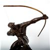Image 3 : Art Deco Style Composite Archer Sculpture
