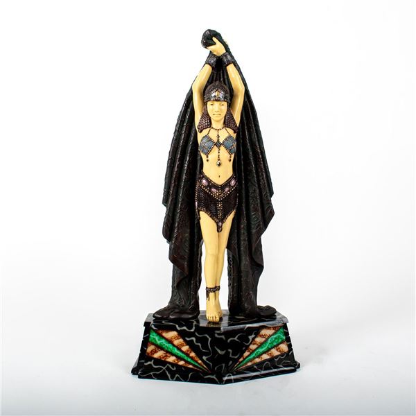 After Chiparus, Art Deco Figurine Sculpture, Odalisque