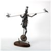 Image 1 : Modern Welded Mixed Metals Sculpture, Brutalist Style
