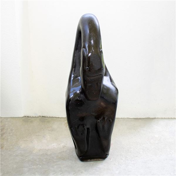 Shona Serpentine Stone Abstract Bird Sculpture